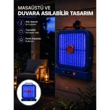 Shopwave Taşınabilir Şarjlı Sivrisinek Öldürücü Uv Işıklı Mavi Model