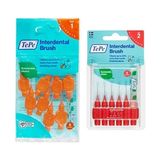 Shopwave Tepe 0.45 mm - Turuncu Arayüz Fırçası (1x 8 Adet) Tepe Blister 0.5 mm - Kirmizi Arayüz F