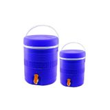 shopwave Toros 2li Set=14 6lt Yuvarlak Termos Mavi Plastik Musluklu - Taşıma Kulplu Brkt-501575 (5047
