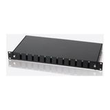 Shopwave Uranıum PPR12PSCDX 12 Port F/o Sc Dx RAL9005 Patch PANEL(10F-SB1U12PSCDX-REA) - Belirtilmemiş