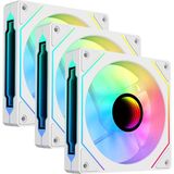 Shopwave Vento VF1204FIW, 120MM, Argb, Kasa Fanı, 3-Lü Paket, Beyaz