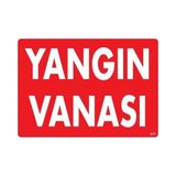 Shopwave Yangın Vanası Uyarı Levhası 25X35 KOD:873