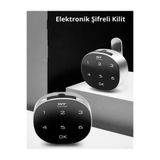SHOPYTECH Akıllı Şifreli Dolap Çekmece Kilidi Dokunmatik Sayısal Tuş Takımı, Anahtarsız Elektronik