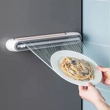 Shopytech Mıknatıslı Streç Film Folyo Yağlı Kağıt Dispenseri Çift Yönlü Bıçaklı 30 Cm Rulo Kesici