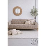 Shopyteks Kaymaz Welsoft Koltuk Örtüsü 170X210 Bej Evcil Hayvan Dostu Kanepe & Çekyat Örtüsü - 170 x 210 cm - Koyu Vizon