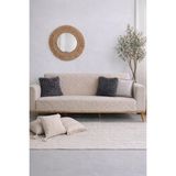 Shopyteks Şönil Koltuk Örtüsü 170X210 Modern Baklava Desenli Evcil Hayvan Dostu Kanepe & Çekyat Örtüsü - 170 x 210 cm - Taş