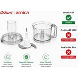 ShopyTime Arzum Arnica Prokit 444 Electronik Mutfak Robotu Hazne Takımı