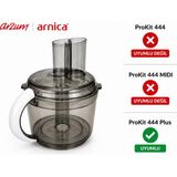 ShopyTime Ihlas Aura Roboqueen TYP103 Mutfak Robotu Haznesi ve Kapağı 2 Li Set