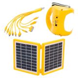 Shopzum Radyolu Solar Çift Panelli Işıldak