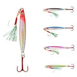 Shore Pro 80Gr - 98Mm - 5 Adet Jig Set - Palamut Lüfer Levrek Turna Için Jig Yem