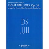 SHOSTAKOVICH - Preludios (8) Op.34 para Trombon Tenor y Bajo (Yeo)