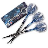 Shot! Dart Yırtıcı Kuşlar Uçurtma Yumuşak Uçlu Dart Seti-Ön Ağırlıklı %80 Tungsten Fıçılar 18 gm
