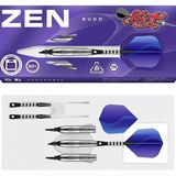 Shot! Dart Zen Budo Dart Plastik Uç Setleri -%80 Tungsten Yumuşak Uçlu Dart Profesyonel Set - El İşi Dart Uçuşları Yeni Zelanda'da Üretildi - Elektronik Dart Tahtası için Plastik Uçlu Dart - 18 Gram