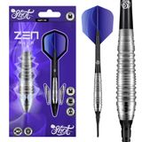Shot! Dart Zen Budo Dart Plastik Uç Setleri -%80 Tungsten Yumuşak Uçlu Dart Profesyonel Set - El Yapımı Dart Uçları Yeni Zelanda'da Üretilmiştir - Elektronik Dart Tahtası için Plastik Uçlu Dart