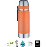 Shotay 316 Paslanmaz Çelik Stainless Steel Termos - 600 Ml. - Turuncu