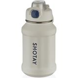 Shotay Çelik Termos Matara 720ML Beyaz - 720 ml
