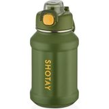 Shotay Çelik Termos Matara 720ML Koyu Yeşil - 720 ml