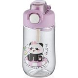 Shotay Çocuk Su Matarası Tritan Panda 500Ml Mor