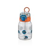 Shotay Çocuk Su Matarası Tritan Pipetli Turuncu 600Ml