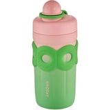 Shotay Donat Çelik Matara Çocuk 500ML Yeşil Pembe - Yeşil - Pembe
