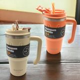Shotay Handle Pipetli Termos Mug 650 ml