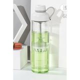 SHOTAY Infuser Trıtan Unisex Matara 680 Ml. Sht-St-6637-4,Beyaz Tek Ebat