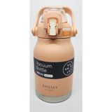 Shotay Phone Holder ST 8250 Kulplu Askılı Pipetli Pipetsiz 2 Farklı Kullanım 1000 ml Matara Pembe