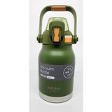 Shotay Phone Holder St-8250 Kulplu-Askili Pipetli-Pipetsiz 2 Farkli Kullanim 1000Ml Matara Yesil