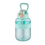 Shotay Pipetli Su Matarası Tritan Turkuaz 1000Ml