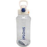 Shotay Plastik Matara Beyaz 1300 Ml.