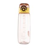 Shotay ST-6673 Sarı Turuncu 650 ml Tritan Kilitlenebilir Matara