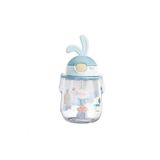 Shotay ST-7008 Mavi 600 ml Kulaklı Tritan Pipetli Askılı Matara