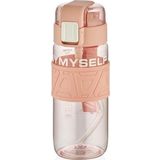 Shotay ST-7223 600ml Pembe Pipetli Tritan Matara