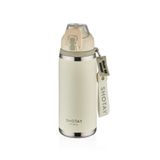 Shotay ST-8160 750ml Pipetli Beyaz Çelik Matara