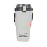 Shotay ST-8166 Çift Kullanım Beyaz 650 ml Çelik Termos