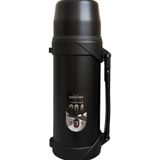 Shotay ST-8213 Siyah Adventure 1200 ML Outdoor Çelik Termos