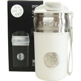 Shotay ST-8912 420ML Beyaz Çelik Termos - Çok Renkli