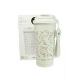 Shotay ST-8913 Çift Kullanım Pipetli/Rahat İçim Beyaz 500ml Çelik Termos