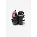 Shotay Termos Matara 330 ml + 330 ml Çift Hazneli 316 Çelik Pipetli Siyah – SHT-ST-8905