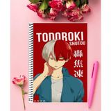 Shoto Albeni Tod-A4-01-Oroki Anime Defter 1 Adet Özel Tasarım A4 Boyutu 21X29 cm Telli Kareli Defter