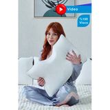 Shoulder Yan Yatanlar İçin Omuz Boşluklu Visco Yastık Horlama Yastığı Estetik Yastığı 60X40x14cm