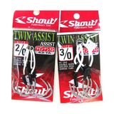 Shout Twin Assist Serisi Olta İğnesi İğne No : 2-0