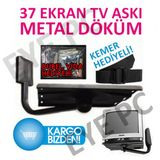 Shov 37 Ekran Tuplu Tv Sov 37 Ekran Duvar Askı Sehpası Metal
