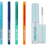 Show By Pastel Show Your Game Waterproof Gel Eye Pencil Göz Kalemi 413-411-407-403 + Transparan Maskara
