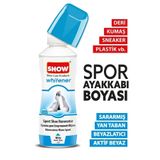 SHOW Deri Ve Kumaş Beyaz Spor Ayakkabı Boyası. 75 Gr.