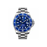 Show Time Quartz Erkek Gümüş Renk Çelik Kordon Lacivert Kadranlı Analog Kol Saati