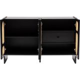 Showdeko Cliff Rattan Vitrin Gümüşlük G80XY150XD39CM
