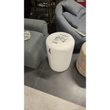 Showdeko Kulplu Dokuma Kumaşlı Silindir Puf Ahşap Iskeletli Çap 40 x Yükseklik 60 cm