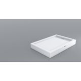 Shower 75 x 130 cm Drop Dikdörtgen Panelli Duş Teknesi