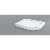Shower 90X150 Oval Asimetrik Duş Teknesi (Panelli)